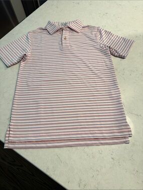 Peter Millar Youth Collection NEW polo shirt size small 7/8